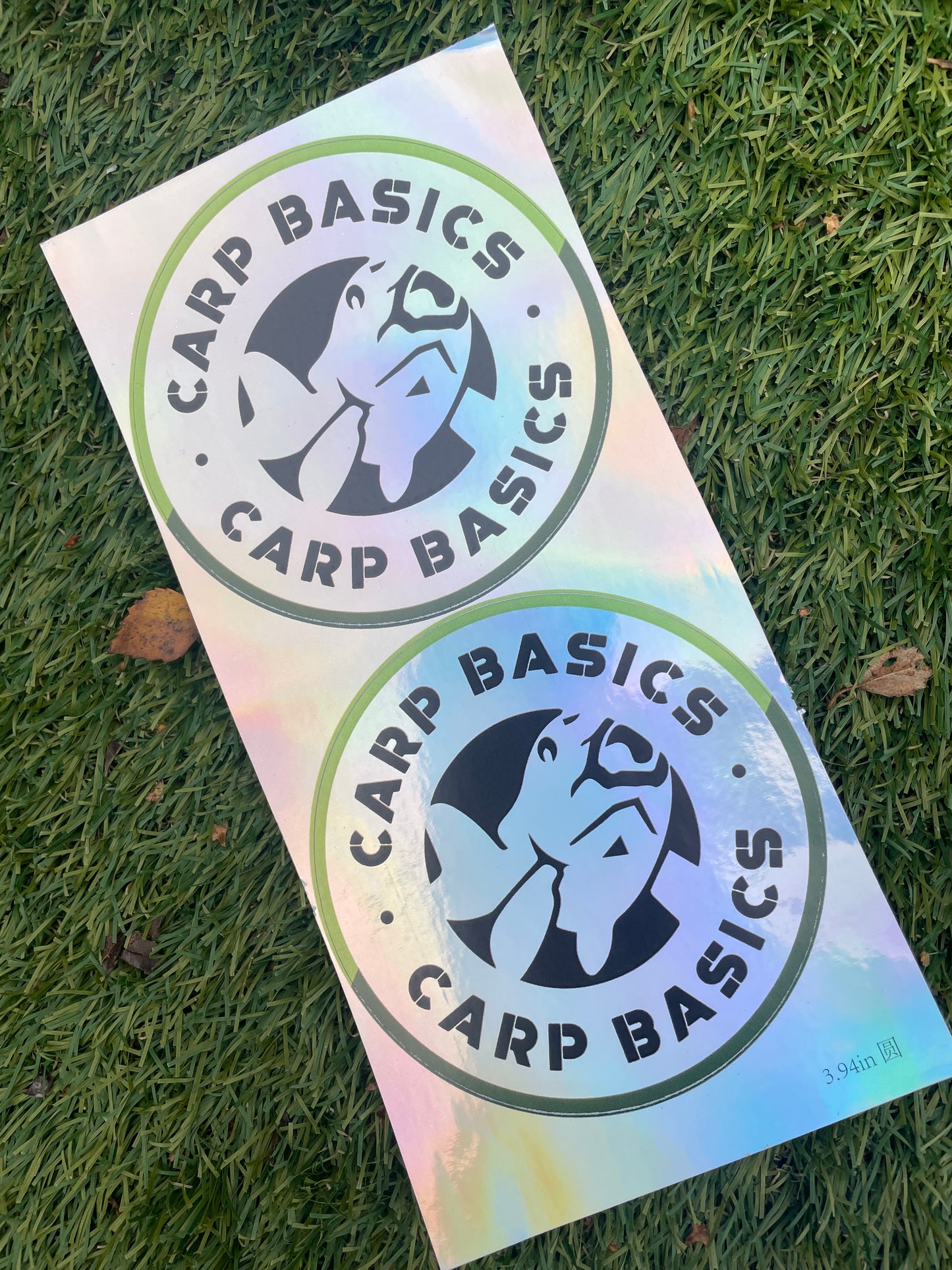 Bucket Stickers 4inch 2 pack